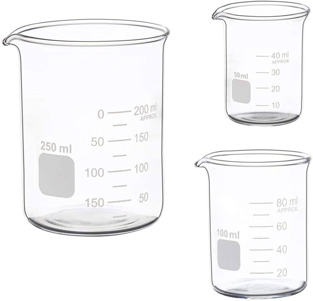 PYREX Heavy Duty Griffin Beaker, Double Scale, Graduated