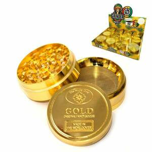 High Fly tobacco grinder - Gold