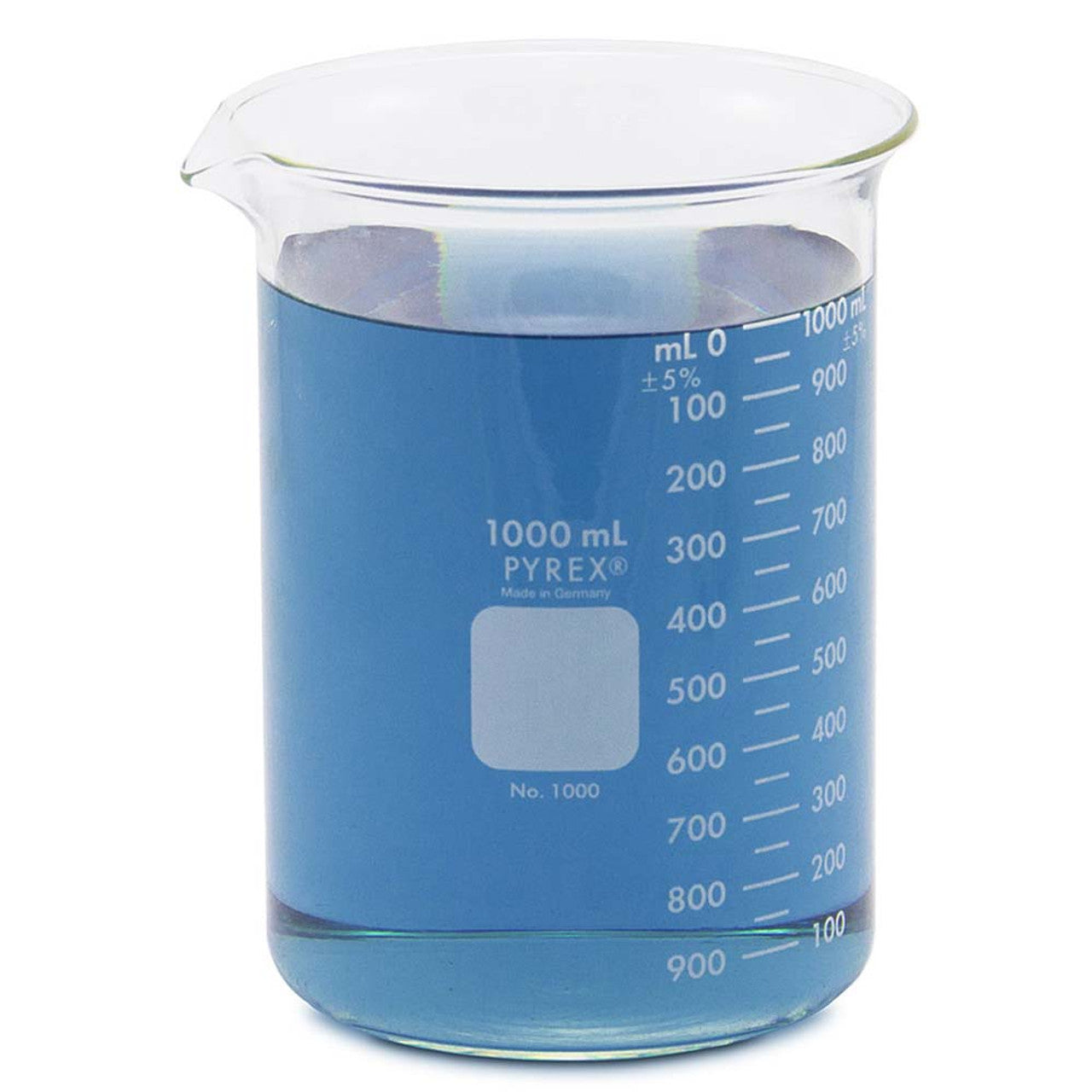 PYREX Beaker, Low Form, 1000 ml