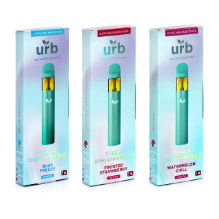 URB THCA Iced Diamonds 3g Disposable Vape