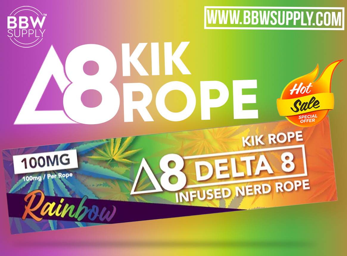 Kalibloom Kik Delta 8 THC Rope Candy