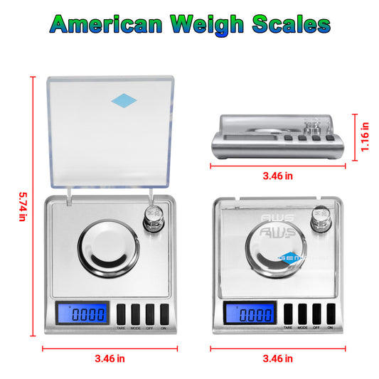 GEMINI-50-BLK Precision Milligram Scale