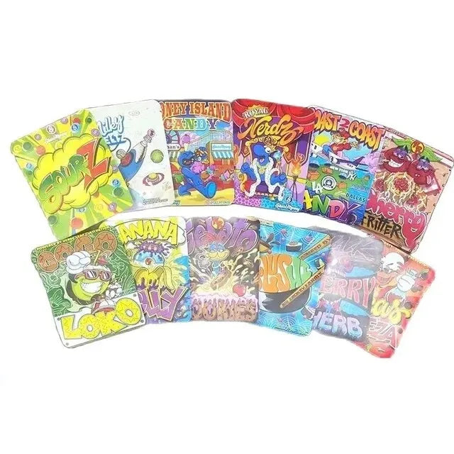 3.5 MYLAR BAGS