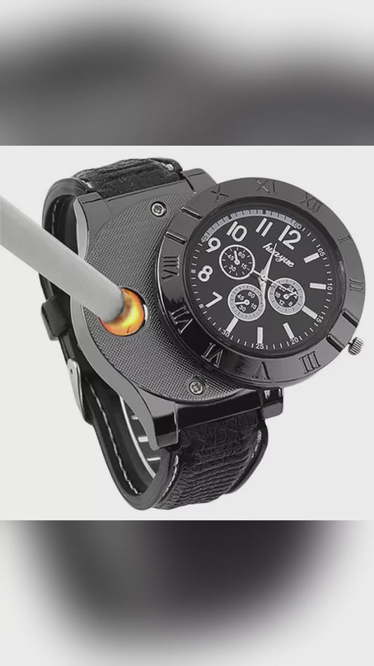 Windproof Lighter Watch